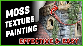 How to Make Moss Texture Paint [upl. by Bendick]