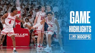 Arizona at Wisconsin  Highlights  Big Ten Mens Basketball  11152024 [upl. by Anitnauq434]