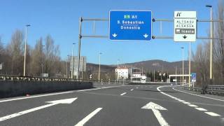 Autovia A1NI Miranda de Ebro  San Sebastian [upl. by Nomyad]