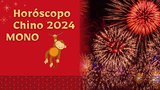 2024 HORÓSCOPO CHINO MONO 🐵Nacidos en 1920 1932 1944 1956 1968 1980 1992 2004 2016 2028 [upl. by Atika]