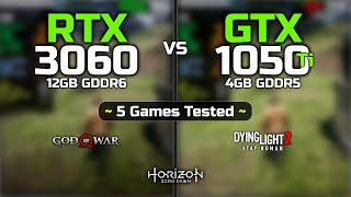 GTX 1050 Ti vs RTX 3060  How Big Is The Difference [upl. by Nichol517]