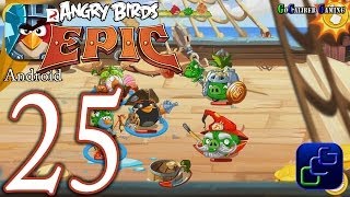 ANGRY BIRDS Epic Android Walkthrough  Part 25  Moorlands [upl. by Aubrette]