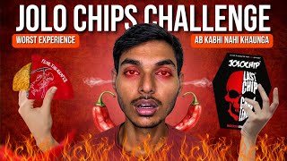 Jolo Chips Challenge  Worst Experience  World Hottest Chips  Ashu Yadav [upl. by Notsgnal448]