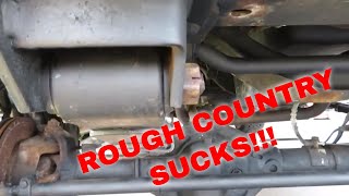 Rough Country Lift Installation Review My Dodge W150 [upl. by Rockel]