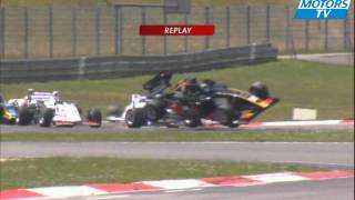 Crash F2 Nürburgring 2011 [upl. by Ardnuasal763]