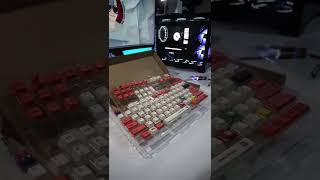 Quick Unboxing super mario theme pbt keycaps shorts [upl. by Ishii357]