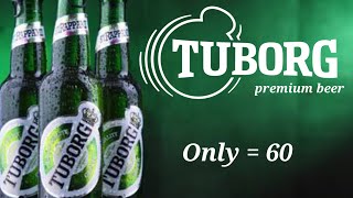 Tuborg green premium beer 330 ml [upl. by Ardnahs469]