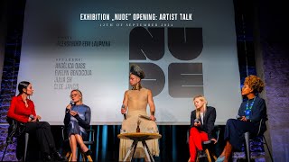 EXHIBITION „NUDE” OPENING ARTIST TALK [upl. by Annaid]