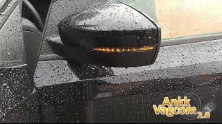 VW Polo 6C US blinker on mirrors [upl. by Haelahk690]