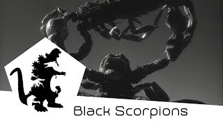 Giant Black Scorpions  Monsters Declassified Black Scorpion 1957 Lore [upl. by Oibesue860]