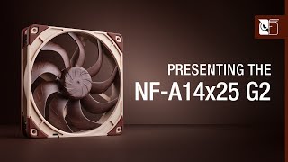 Introducing the Noctua NFA14x25 G2 140mm fan [upl. by Eugenio433]