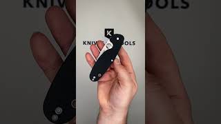 Spyderco Emphasis C245GPS Black G10 partially serrated pocket knife [upl. by Aneetsirk]