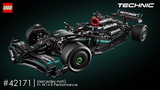 LEGO Technic  MercedesAMG F1 W14 E Performance 42171 [upl. by Einatirb273]