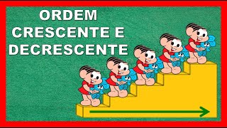 Ordem Crescente e Decrescente  Aula  Atividades  Organização dos números [upl. by Daffi626]