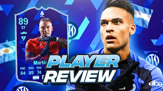 89 MARTINEZ SERIE A POTM SBC PLAYER REVIEW  EAFC 24 ULTIMATE TEAM [upl. by Etnaed695]