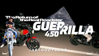 Royal Enfield Guerrilla 450 Exclusive Review  Himalayanbased roadster  AB7000Vlogs [upl. by Joseph512]