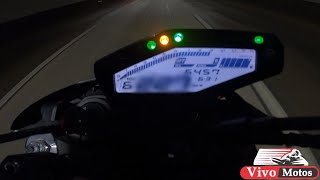 Top Speed YAMAHA MT09 2021 VivoMotos [upl. by Barolet106]