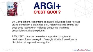 Argi plus Vitalité sport extrême forever living products [upl. by Mloc]