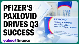 Pfizers Paxlovid fuels Q3 earnings [upl. by Florie]