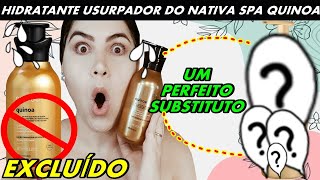 HIDRATANTE USURPADOR DO HIDRATANTE NATIVA SPA QUINOA DA O BOTICÁRIO ACHEI UM SUBSTITUTO PERFEITO [upl. by Alegnave]