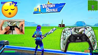 1 HOUR ASMR 😴 Relaxing Controller Sounds 💤 Chill Fortnite Zone Wars Gameplay 4K 120fps [upl. by Annovoj]