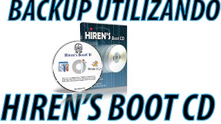 Fazendo Backup com Hirens Boot [upl. by Ellinad]