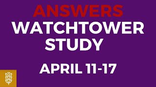 JW English Weekend Meeting 2022  April 1117 Public Talk amp Watchtower Study [upl. by Lenci]