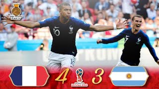 Argentina vs Francia 34 REACCIONES DE UN HINCHA EN RUSIA MUNDIAL 2018 [upl. by Howie]