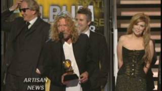 ROBERT PLANT ALISON KRAUSS SWEEP 5 GRAMMY AWARDS [upl. by Meeki667]