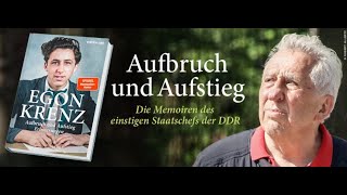 Egon Krenz »Aufbruch und Aufstieg« – Buchpremiere am 7 Juli 2022 in Berlin [upl. by Jolda796]