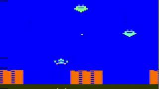 Air Raid Atari 2600Gameplay [upl. by Brantley]