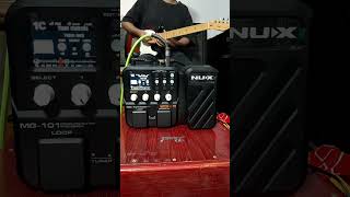 NUX MG 101 VS NUX MG 300 Clean Sound Comparison shorts mg101 mg300 [upl. by Aiahc]