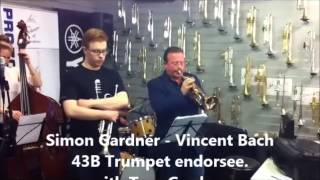 Tom Gardner and Simon Gardner  Prozone Music Trumpetfest 2014 [upl. by Erastes]