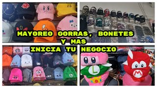 FABRICANTES GORRAS BONETES SOMBREROS Y MAS PRODUCTOS MAYOREO CDMX ROSA Y ALAN [upl. by Esertal52]