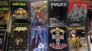 Heavy Metal amp Thrash Metal Cassette Collection [upl. by Eberly]