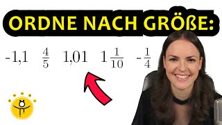 Brüche und Dezimalzahlen vergleichen – Rationale Zahlen der Größe nach ordnen [upl. by Drew]