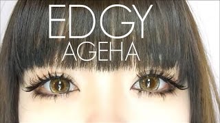 Edgy Japanese Ageha Eye Makeup [upl. by Eylrac981]