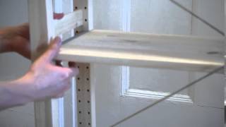 In 35 seconds Ikea IVAR Shelving Unit Assembly [upl. by Einitsed919]