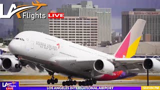 🔴LIVE LAX Airport  LAX LIVE  LAX Plane Spotting [upl. by Ennylyak]