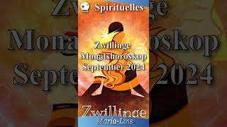 Zwillinge SPIRITUALITÄT ✨ Horoskop September 2024 [upl. by Eiuqcaj]