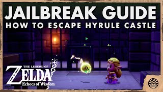 Hyrule Castle Underground jail guide in Zelda Echoes of Wisdom [upl. by Yadrahs]