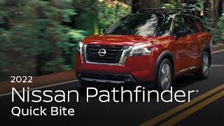 2022 Nissan Pathfinder SUV Overview [upl. by Eimme]