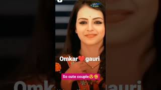 Nice jodi omkar❤️gauri Romantic moments Hindi serial🥰🥰promohindiserial [upl. by Arotak413]