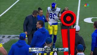 TYLER HIGBEE TORN ACL INJURY [upl. by Loomis]