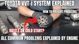 Toyota VVTi System ExplainedWhy They Rattle and How to Prevent Problems [upl. by Legir]