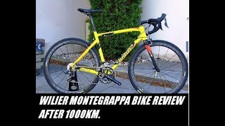 Wilier montegrappa bike review after 1000 km [upl. by Quickel]