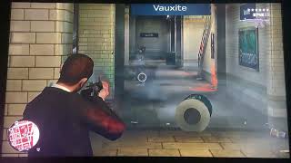 GTA 4  Vauxite Station Shootout  6 Star Rampage [upl. by Yaluz]