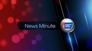 ACS News Minute New ACS cancer statistics [upl. by Eiramnaej]