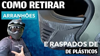 COMO RETIRAR ARRANHÕES E RASPADOS DE PLÁSTICOS [upl. by Ardeth829]