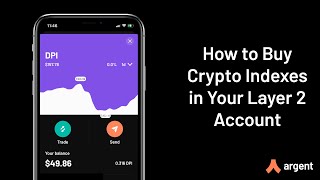 How to Buy Crypto Indexes in Your Layer 2 Account [upl. by Zeculon780]